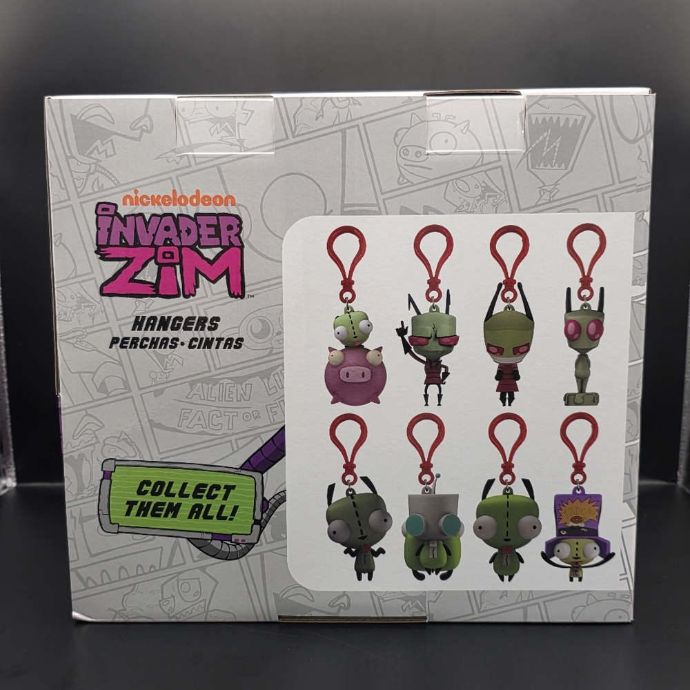 Exclusive Invader Zim Hanger - 1 of 8 Collectible Vinyl Figures - Picture 2 of 2